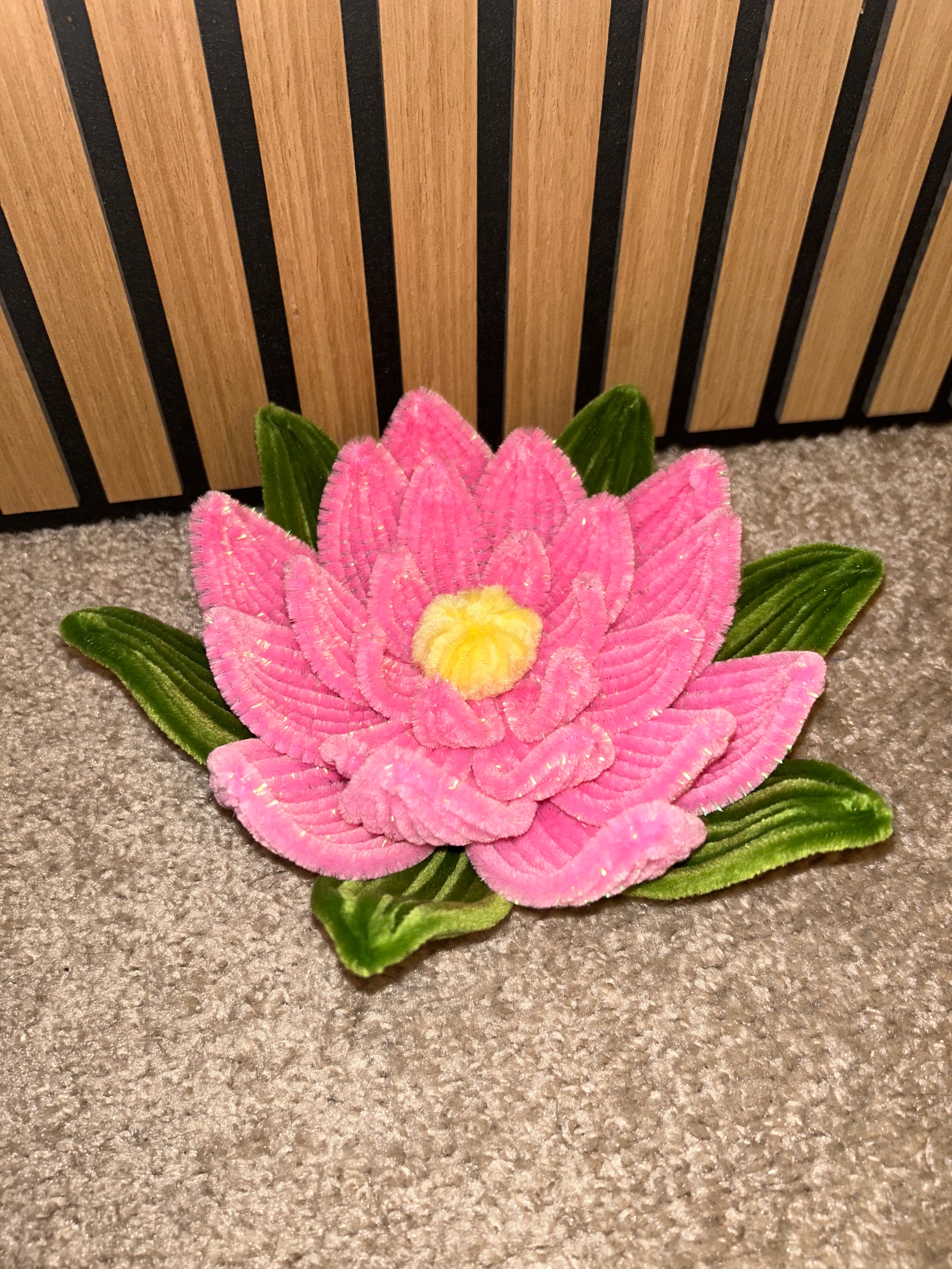 Lotus rose Paillette Iris