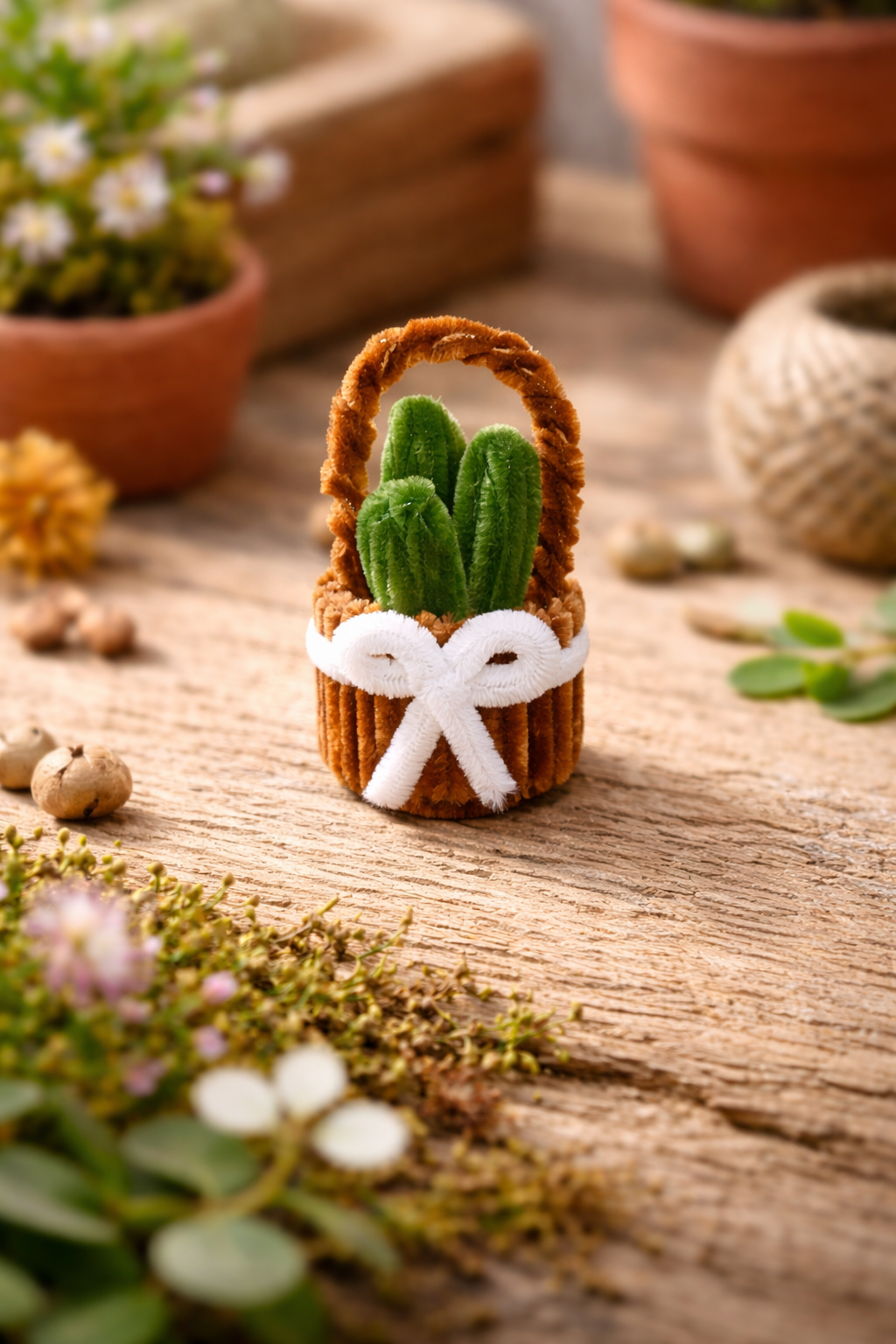 Magnet Mini cactus du bonheur 🌵🍀