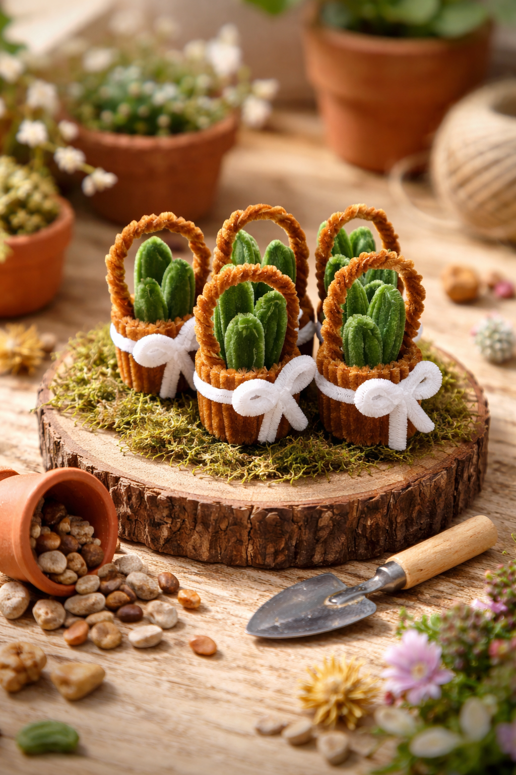 Magnet Mini cactus du bonheur 🌵🍀