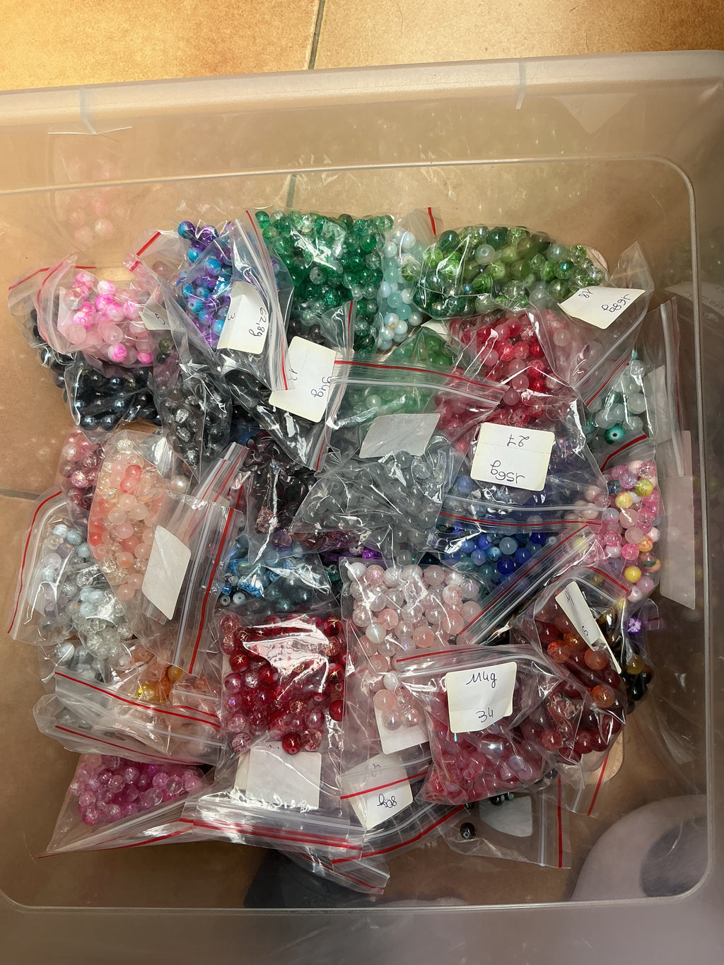 Perles en lot