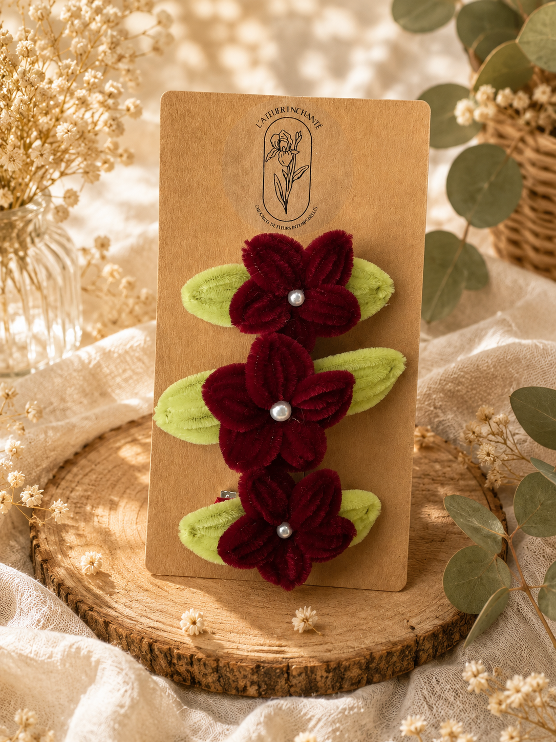 Barrettes à cheveux 🌷( plusieurs coloris)