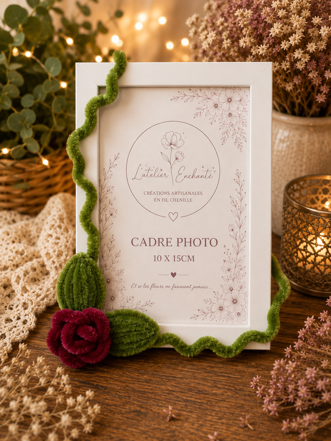 Cadre photo Bordeaux 10x15cm