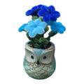 Mini chouette bleue