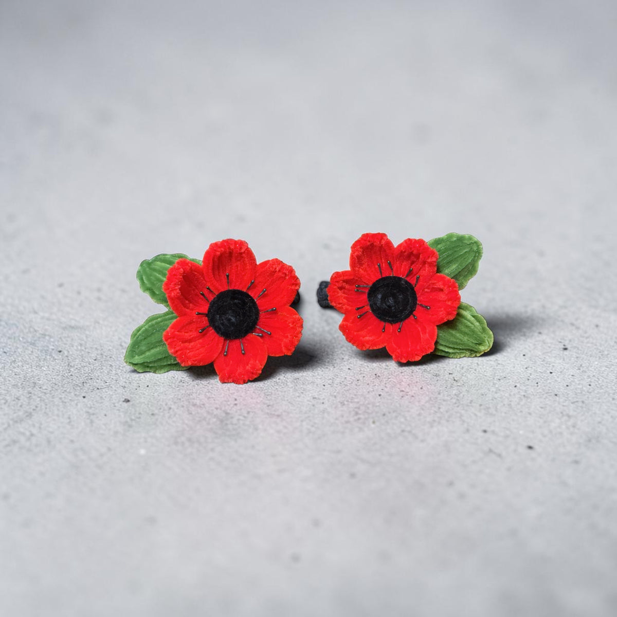 Attaches rideaux coquelicot 💋