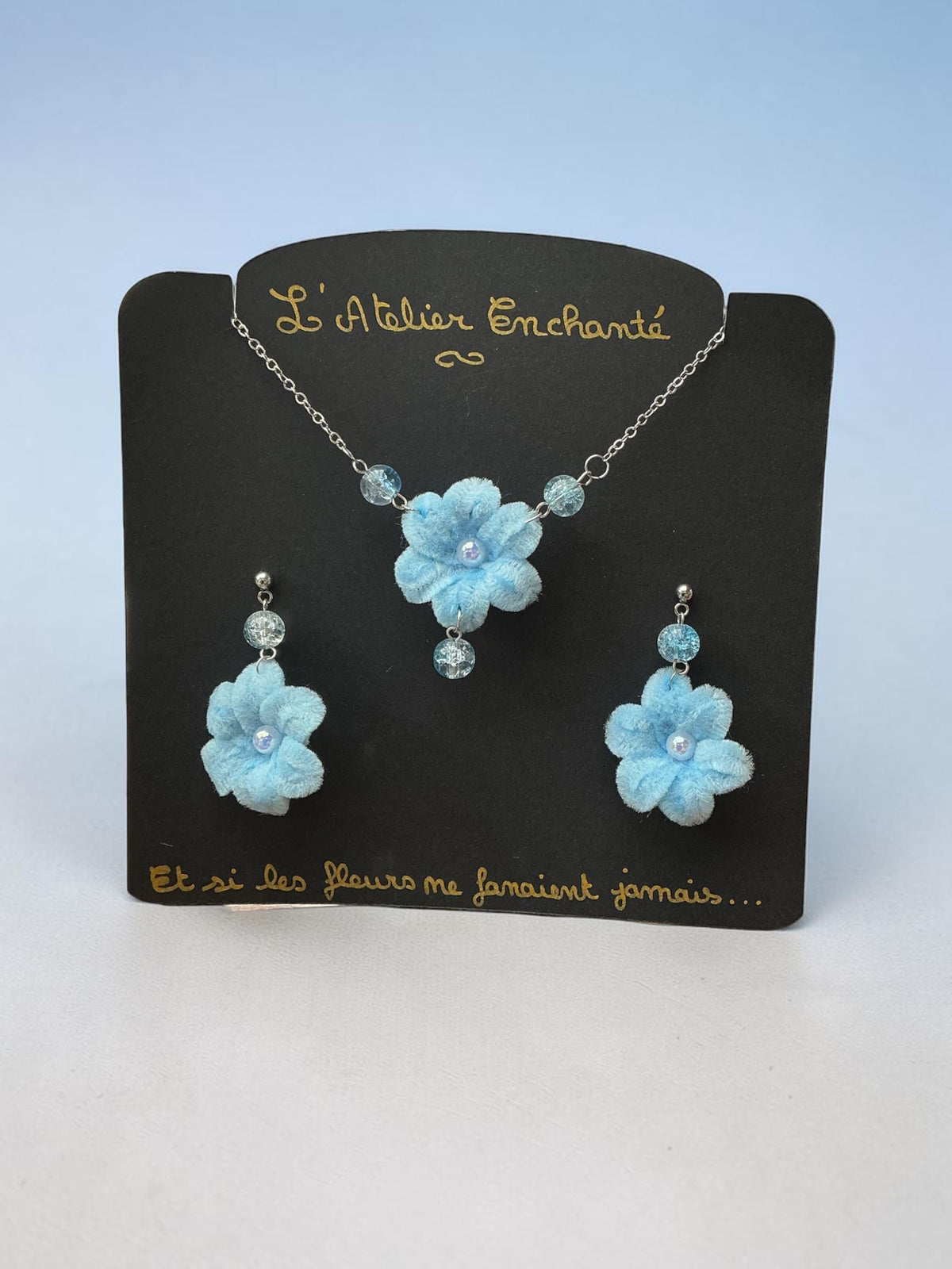 Parure Solo bleu clair 🦋