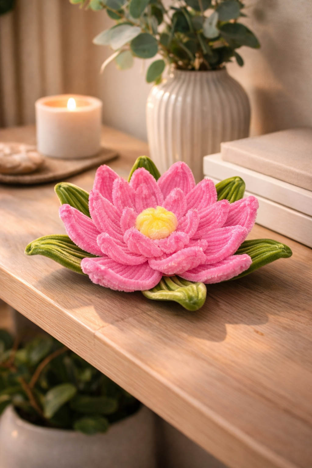 Lotus rose Paillette Iris