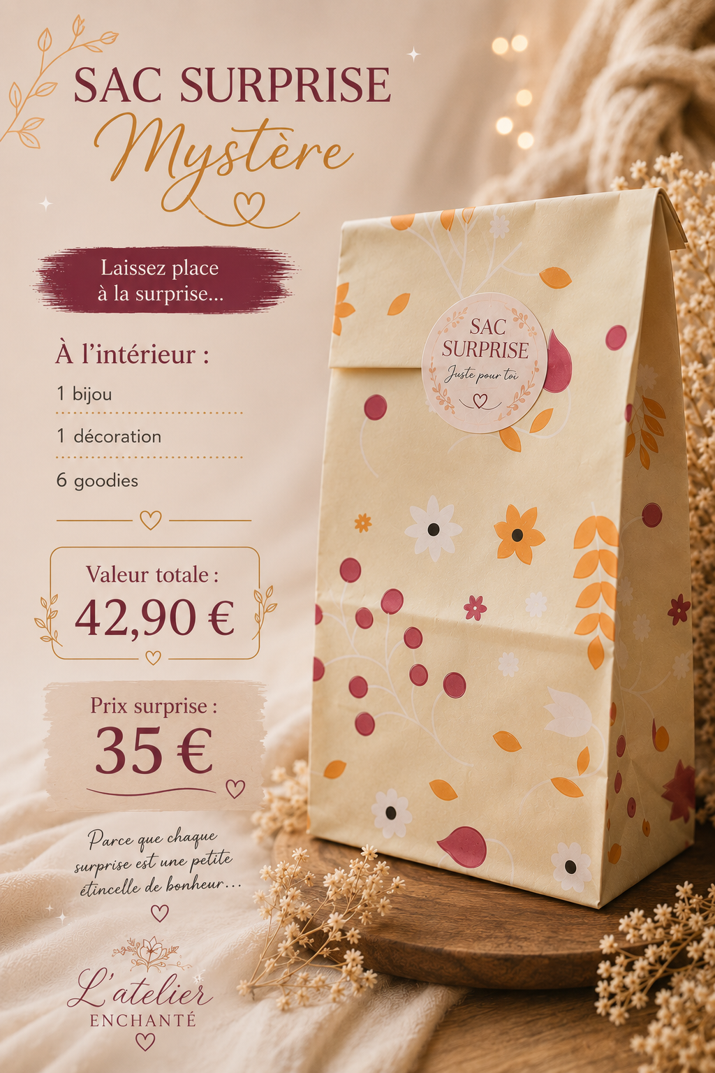 Pochette surprise 💥🌸